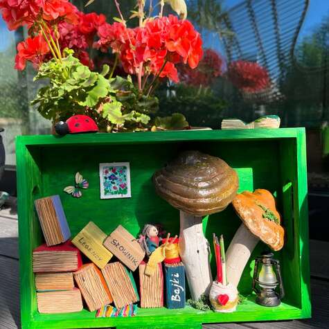 Biblioteczka pod Grzybem