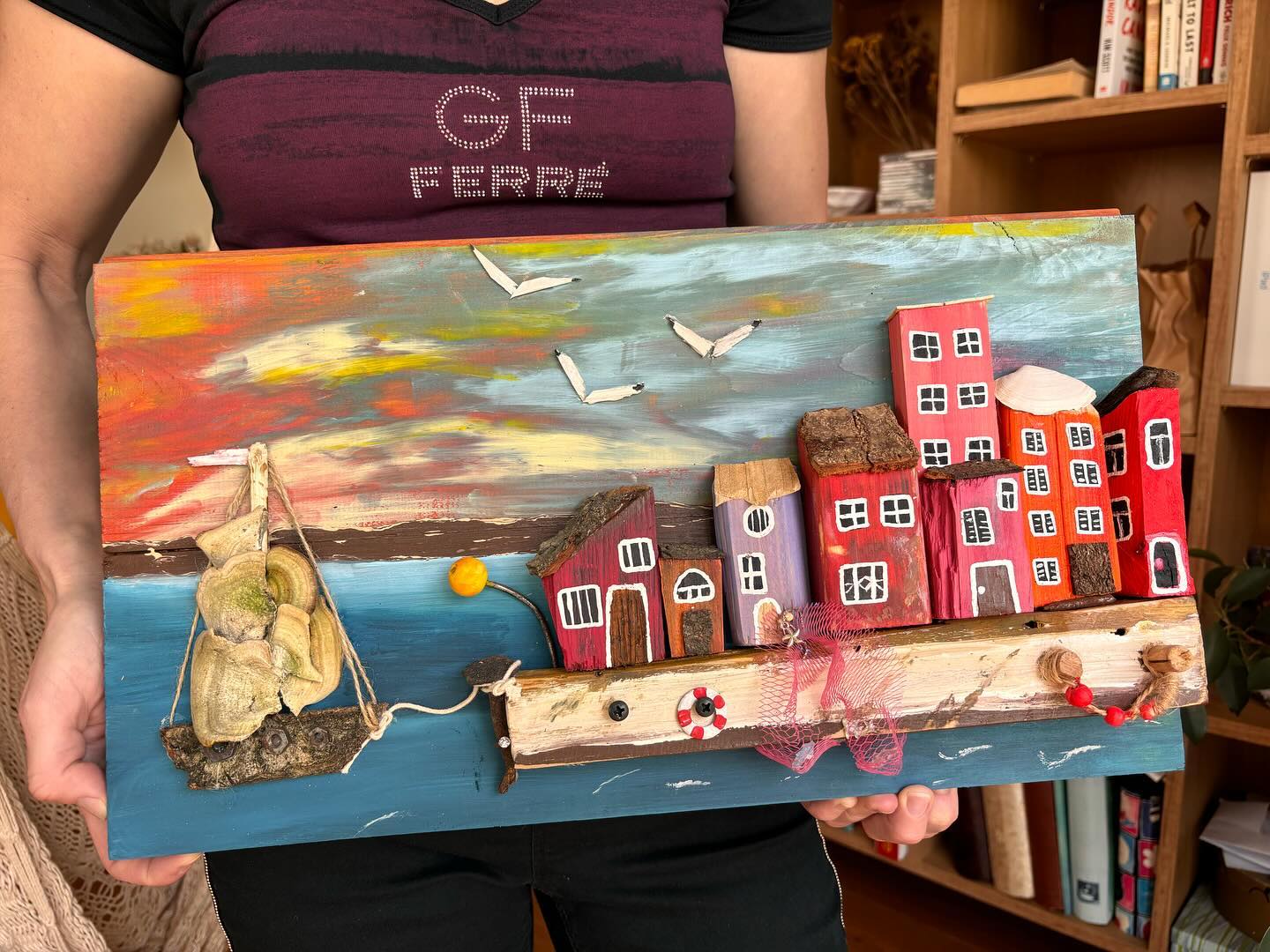 Słońce odpływa, domy czekają