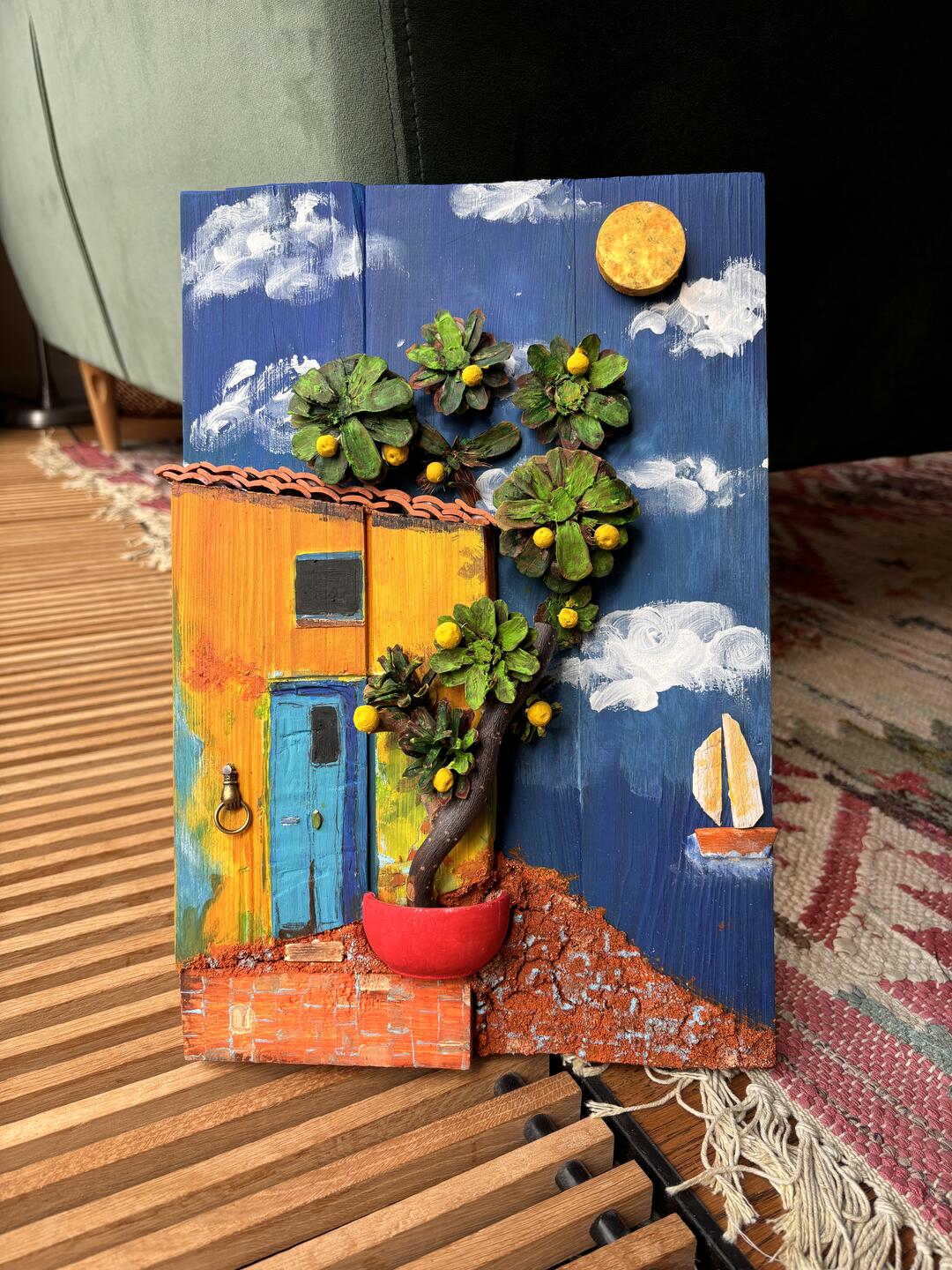 Cytrusowy dziedziniec