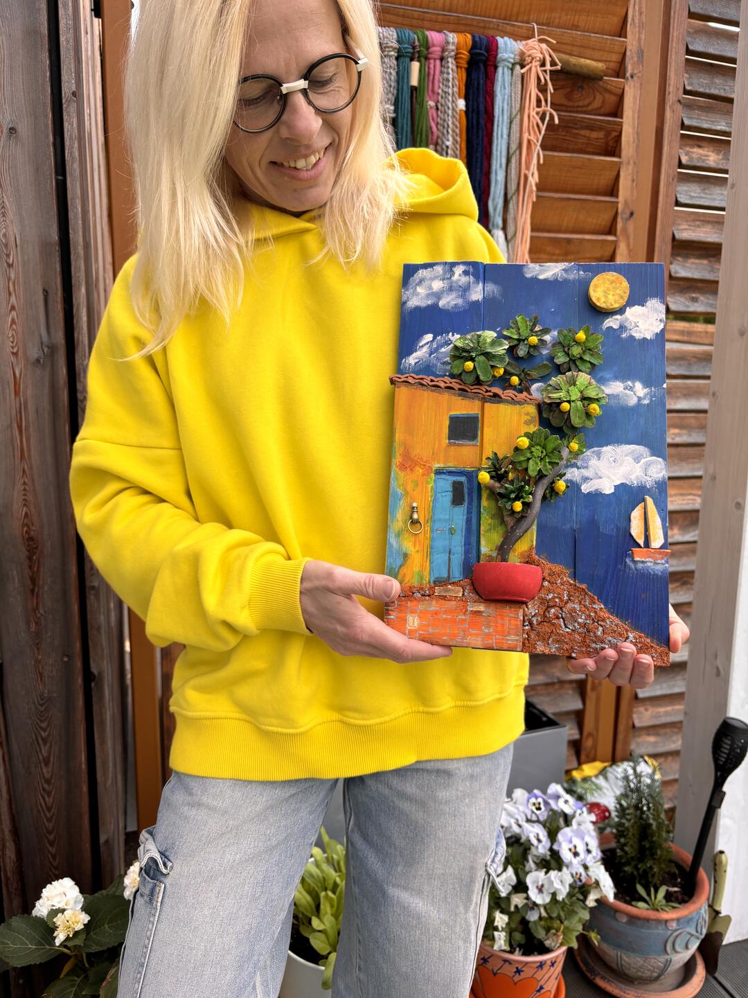 Cytrusowy dziedziniec