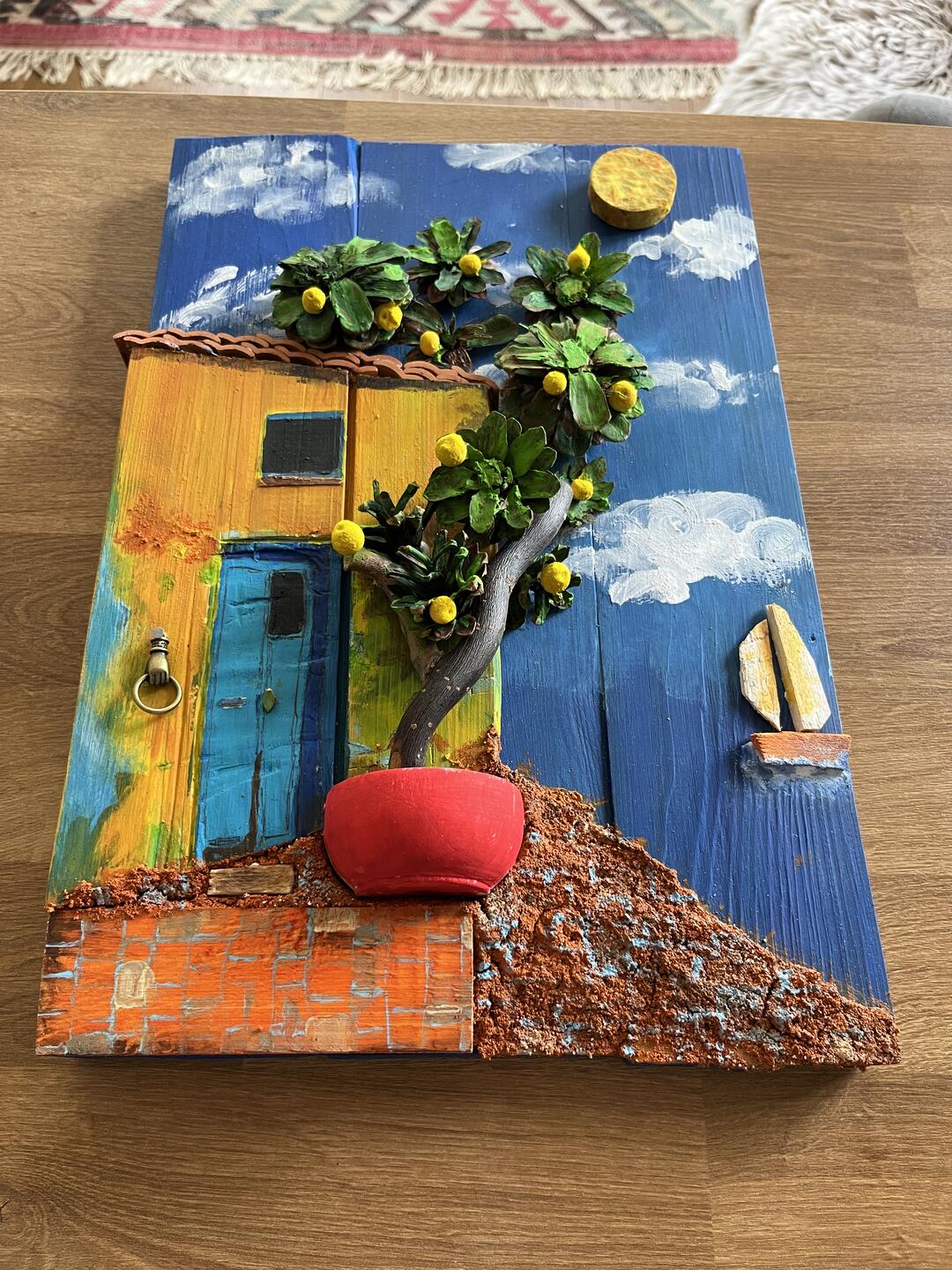 Cytrusowy dziedziniec