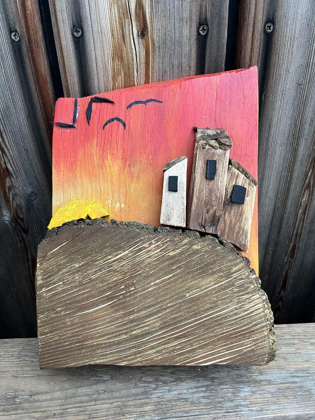 Arbuzowy zachód słońca