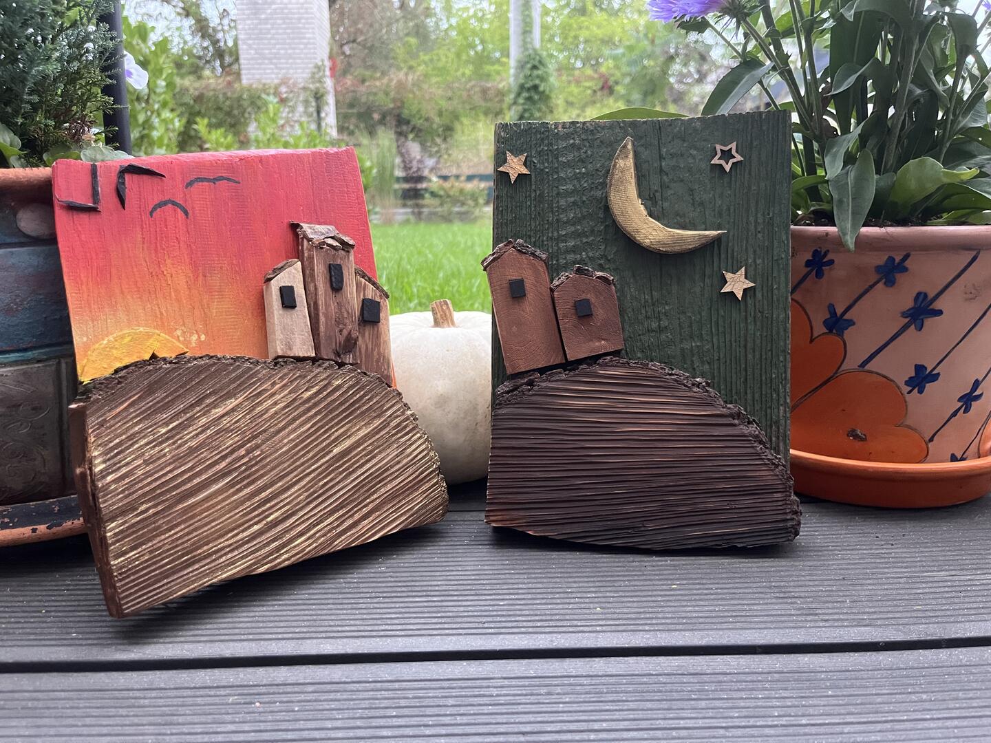 Arbuzowy zachód słońca